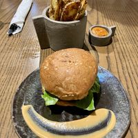 The Neat Burger & Wonderful Potato Wedges  at Thalatheen  in Doha