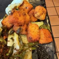 Salt and pepper tofu appetizer  at Dumpling House in Cambridge