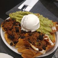 Nachos veganos at Baka Vieja in Bilbao