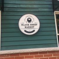 Shop logo at Black Sheep Market in Cambridge