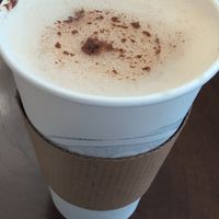 Chai oat milk latte at Ohana Cafe in Saugerties