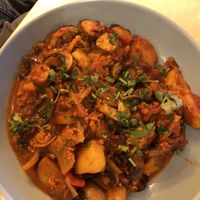 Kimchi goulash   at Zloty Osiol in Katowice