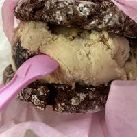 Ice cream sandwich at Scoops Dessert Bar in Chicago