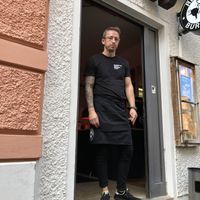 Burger man!!   at Ruff's Burger in Passau