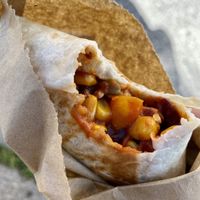 Chili-sin-carne wrap  at Soul Food Bike in Lienz