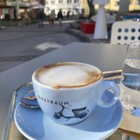 Cappuccino mit Hafermilch at Hotel Blü in Bad Hofgastein