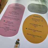 lunch menu  at Hotel Blü in Bad Hofgastein