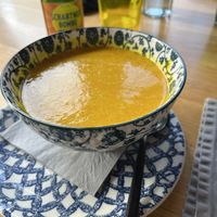 pumpkin soup  at Hotel Blü in Bad Hofgastein