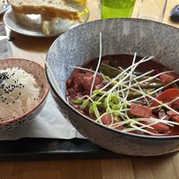 purple curry  at Hotel Blü in Bad Hofgastein