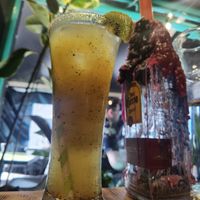 Kiwi mojitos mocktail at Sangria in Galway