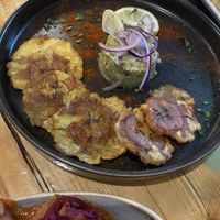 tostones + guacamole  at Sangria in Galway