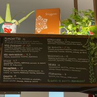 A whole board of vegan options 🙌🏼 at A GoGò Pizzabar in Mallorca