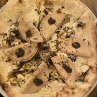 Vegan mortadela  at A GoGò Pizzabar in Mallorca