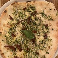 Vegan pizza  at A GoGò Pizzabar in Mallorca