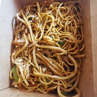 The finished product at Happy Dragon Mongolian BBQ in Medford
