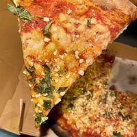 Vegan Margarita Pizza  at DeFazio's Pizzeria in Troy