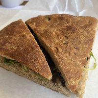 mushroom panini  at ΜΟΝΟ in Thessaloniki