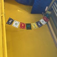 Cute deco at MOMO Moment 饃饃餃子 in Hong Kong Island