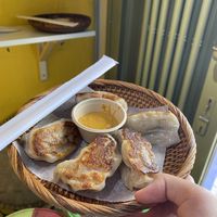 The vegan momos at MOMO Moment 饃饃餃子 in Hong Kong Island