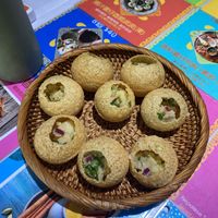 Pani puri at MOMO Moment 饃饃餃子 in Hong Kong Island