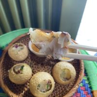 Potato filling at MOMO Moment 饃饃餃子 in Hong Kong Island