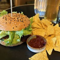 Veggie burger   at Tiny Soul Cafe & Deli in Kochel Am See