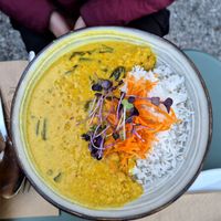 Linsencurry at Tiny Soul Cafe & Deli in Kochel Am See