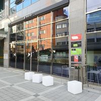 outside at MoveMove Cafe & Studio in Seoul
