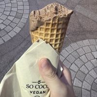 Chocolate ice cream (single scoop)  at So Coco in Hong Kong Island