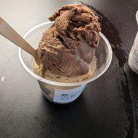 Double cup - salted caramel and chocolate at So Coco in Hong Kong Island