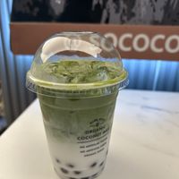 I really got a taste for the milk itself before I gave it a stir.  Absolutely delicious!!  at So Coco in Hong Kong Island