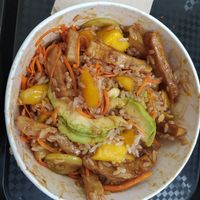 Poke bowl con heura at Market Bowls in Barakaldo