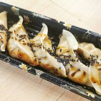 Gyozas at Market Bowls in Barakaldo