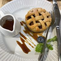 Couldn’t resist the pie!   at Root Vegan - 本原純素 in Hong Kong Island