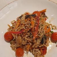 Pasta Konjac, muy nutritiva, no tiene calorías, exquisito at Naked and Sated - Maestro Victoria in Madrid