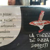   at La Torre de Pizza in San Sebastian