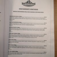 Menue1 at Everest in Znojmo