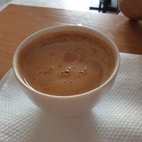 Tea with milk and spices at Everest in Znojmo