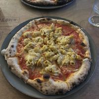Pizza  at Dough & Brew in Warwick