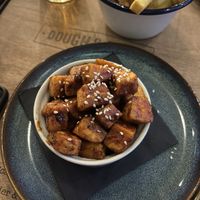 Tofu bites  at Dough & Brew in Warwick