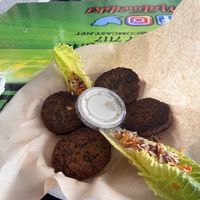 Vegan Falafel  at Natuurlik in Boynton Beach