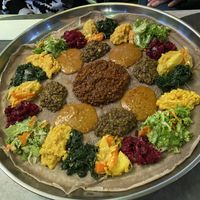 Mesob for 4  at Little Ethiopia in Geneva