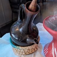 Coffee pot at Little Ethiopia in Geneva