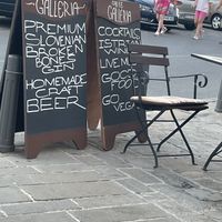   at Caffe Galeria in Piran