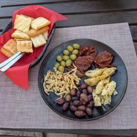 Tapas (Vege) which are vegan at Caffe Galeria in Piran