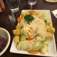 :) at Veggie Heaven in Austin