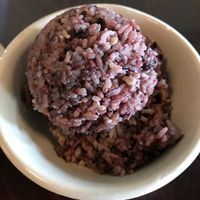 TriColored Rice at Veggie Heaven in Austin