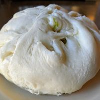 Steamed bun at Veggie Heaven in Austin
