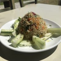 Bulgur salad  at Sparos Bistrot in Kefalonia