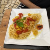 Spaghetti el piennolo (delicious)  at Gusto in Malaga